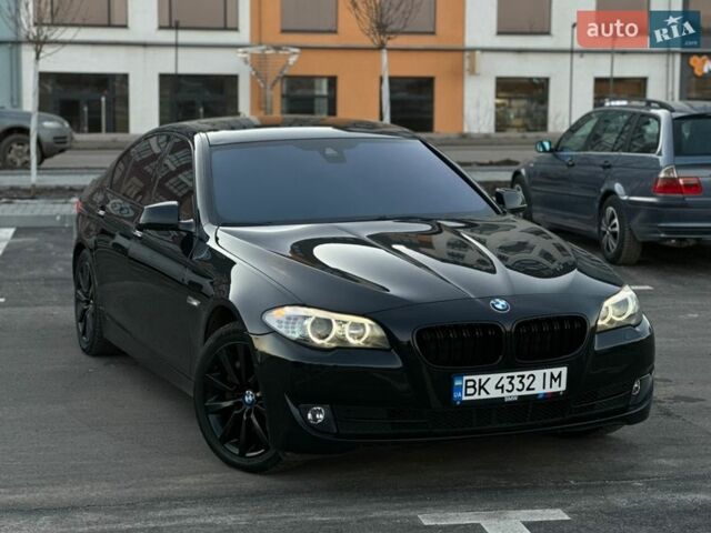 Чорний БМВ 5 Серія, об'ємом двигуна 2 л та пробігом 365 тис. км за 14000 $, фото 1 на Automoto.ua