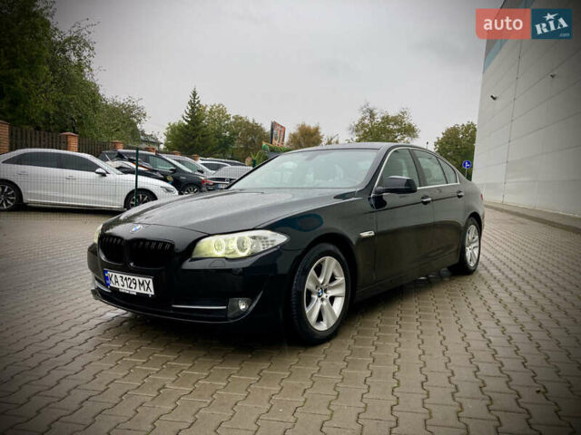 Чорний БМВ 5 Серія, об'ємом двигуна 2 л та пробігом 151 тис. км за 13200 $, фото 1 на Automoto.ua