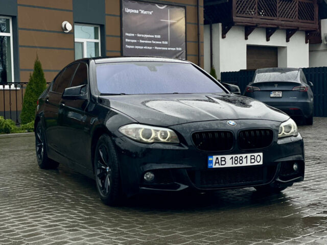 Чорний БМВ 5 Серія, об'ємом двигуна 2 л та пробігом 357 тис. км за 10799 $, фото 1 на Automoto.ua