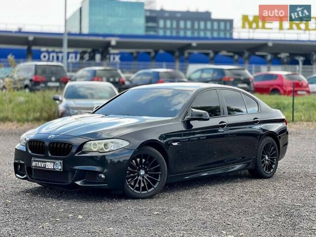Чорний БМВ 5 Серія, об'ємом двигуна 3 л та пробігом 136 тис. км за 14900 $, фото 1 на Automoto.ua
