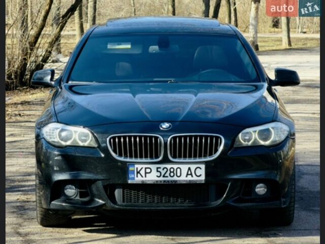 Чорний БМВ 5 Серія, об'ємом двигуна 2 л та пробігом 270 тис. км за 12999 $, фото 1 на Automoto.ua