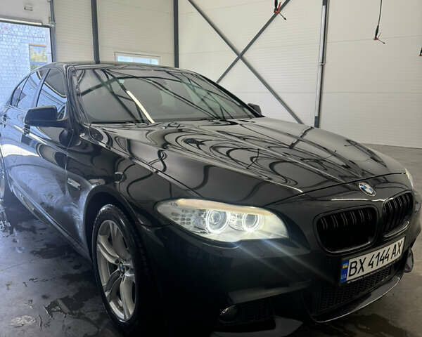 Черный БМВ 5 Серия, объемом двигателя 2 л и пробегом 168 тыс. км за 16000 $, фото 1 на Automoto.ua