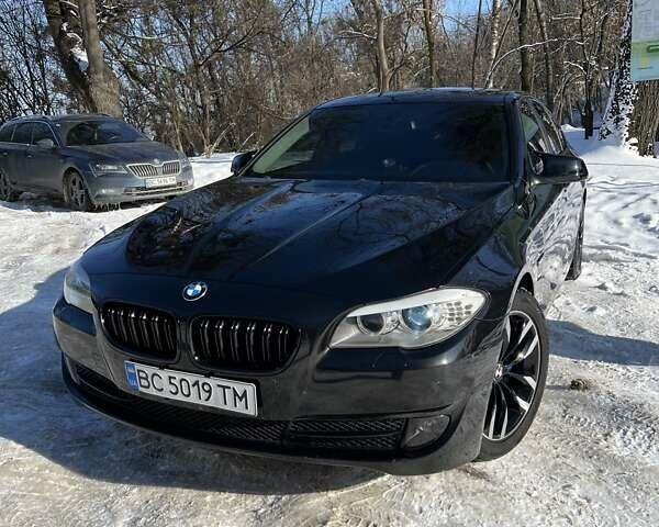 Черный БМВ 5 Серия, объемом двигателя 2 л и пробегом 254 тыс. км за 11600 $, фото 1 на Automoto.ua