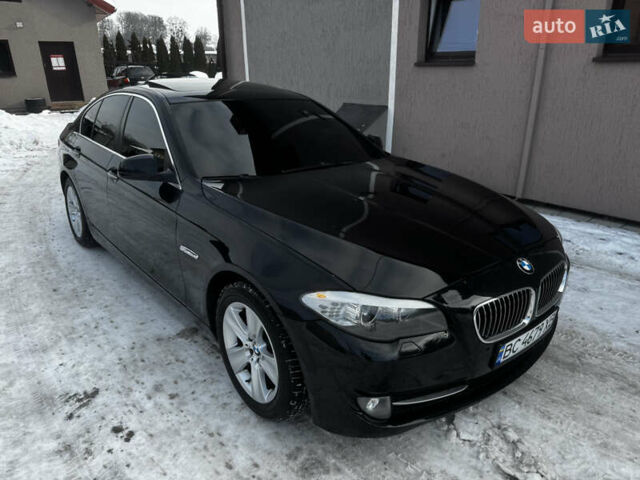 Чорний БМВ 5 Серія, об'ємом двигуна 2 л та пробігом 180 тис. км за 11800 $, фото 1 на Automoto.ua