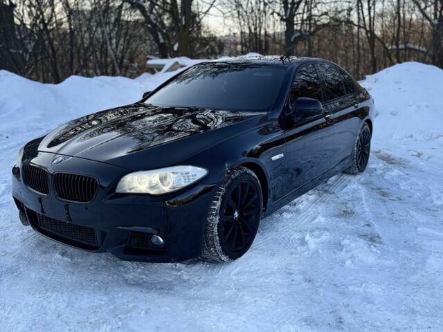 Чорний БМВ 5 Серія, об'ємом двигуна 2 л та пробігом 241 тис. км за 12500 $, фото 1 на Automoto.ua