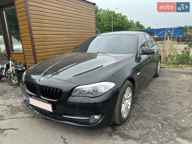 Черный БМВ 5 Серия, объемом двигателя 2 л и пробегом 250 тыс. км за 8950 $, фото 1 на Automoto.ua