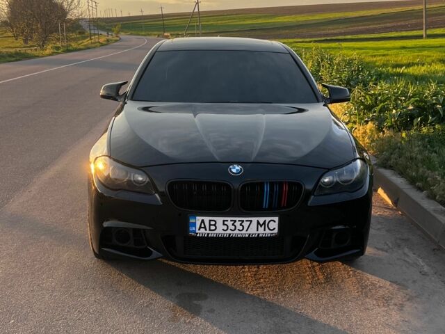 Чорний БМВ 5 Серія, об'ємом двигуна 3 л та пробігом 195 тис. км за 12500 $, фото 1 на Automoto.ua