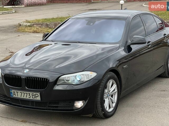 Черный БМВ 5 Серия, объемом двигателя 2 л и пробегом 199 тыс. км за 16999 $, фото 1 на Automoto.ua