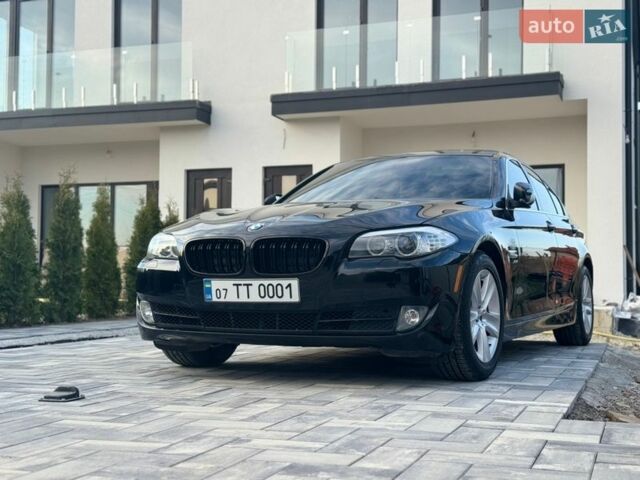 Черный БМВ 5 Серия, объемом двигателя 2 л и пробегом 172 тыс. км за 12899 $, фото 1 на Automoto.ua