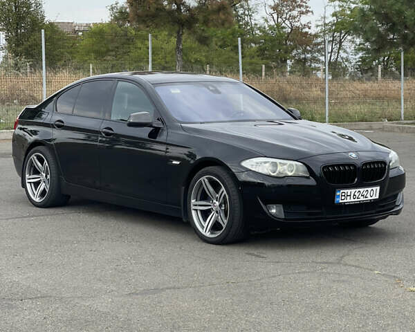 Черный БМВ 5 Серия, объемом двигателя 2 л и пробегом 249 тыс. км за 16100 $, фото 1 на Automoto.ua