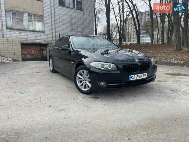 Черный БМВ 5 Серия, объемом двигателя 2 л и пробегом 190 тыс. км за 12900 $, фото 1 на Automoto.ua