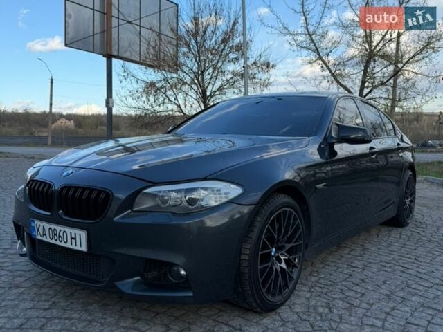 Черный БМВ 5 Серия, объемом двигателя 3 л и пробегом 200 тыс. км за 13700 $, фото 1 на Automoto.ua