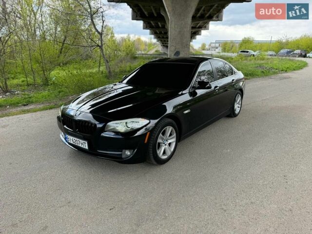 Чорний БМВ 5 Серія, об'ємом двигуна 2 л та пробігом 288 тис. км за 10999 $, фото 1 на Automoto.ua