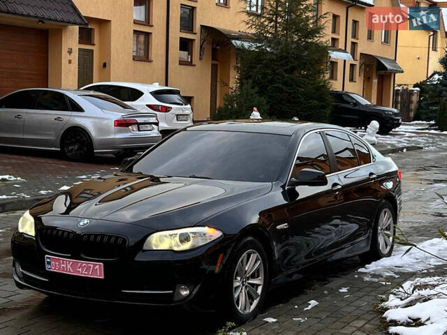Чорний БМВ 5 Серія, об'ємом двигуна 2 л та пробігом 214 тис. км за 11800 $, фото 1 на Automoto.ua