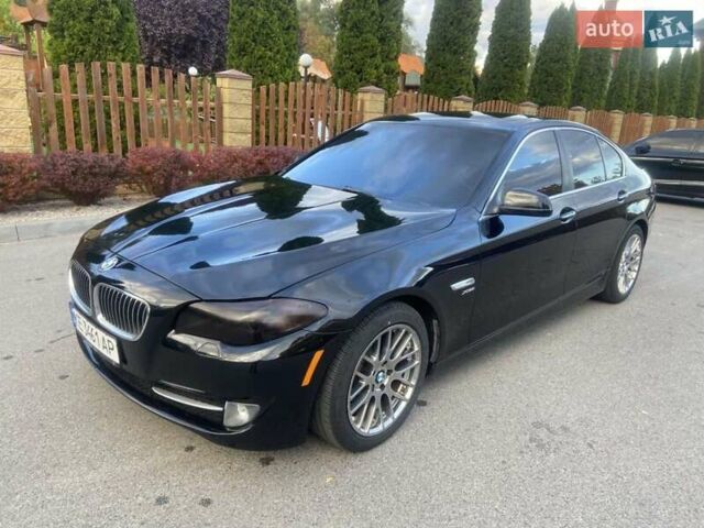 Чорний БМВ 5 Серія, об'ємом двигуна 2 л та пробігом 221 тис. км за 13200 $, фото 1 на Automoto.ua