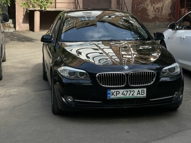 Черный БМВ 5 Серия, объемом двигателя 2 л и пробегом 211 тыс. км за 13300 $, фото 1 на Automoto.ua