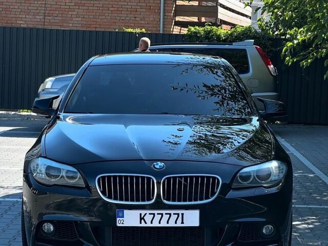 Чорний БМВ 5 Серія, об'ємом двигуна 2 л та пробігом 218 тис. км за 14500 $, фото 1 на Automoto.ua