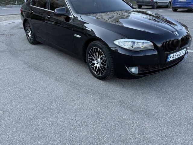 Черный БМВ 5 Серия, объемом двигателя 2 л и пробегом 234 тыс. км за 11000 $, фото 1 на Automoto.ua