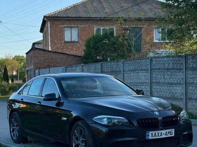 Черный БМВ 5 Серия, объемом двигателя 2 л и пробегом 260 тыс. км за 7650 $, фото 1 на Automoto.ua