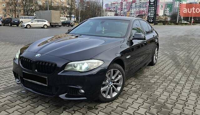 Черный БМВ 5 Серия, объемом двигателя 2 л и пробегом 276 тыс. км за 14900 $, фото 1 на Automoto.ua