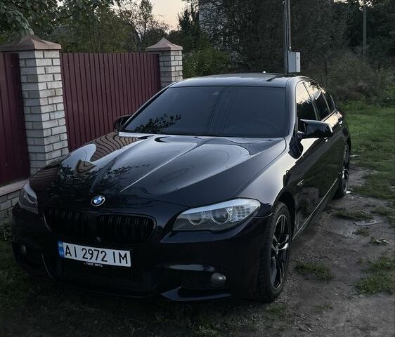 Черный БМВ 5 Серия, объемом двигателя 2 л и пробегом 288 тыс. км за 11045 $, фото 1 на Automoto.ua
