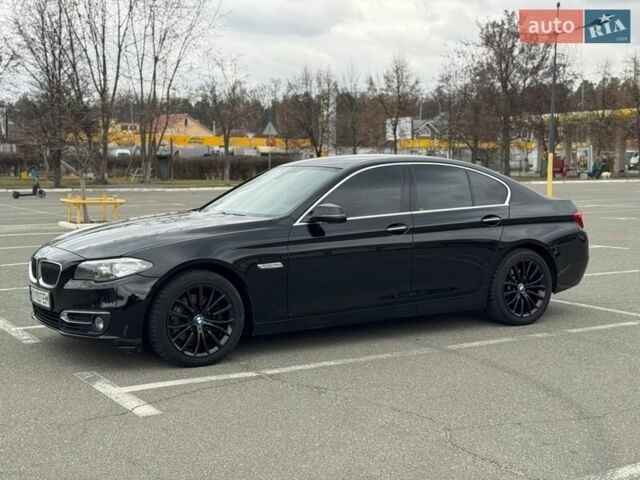 Черный БМВ 5 Серия, объемом двигателя 2 л и пробегом 189 тыс. км за 13000 $, фото 1 на Automoto.ua