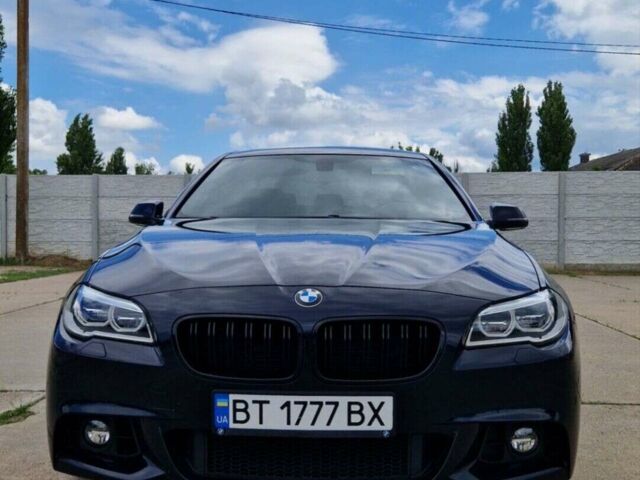 Чорний БМВ 5 Серія, об'ємом двигуна 3 л та пробігом 155 тис. км за 26000 $, фото 1 на Automoto.ua