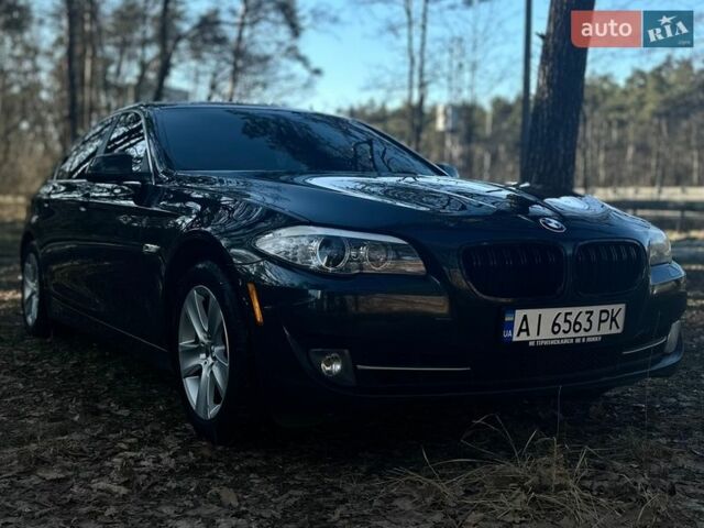 Чорний БМВ 5 Серія, об'ємом двигуна 2 л та пробігом 202 тис. км за 13800 $, фото 1 на Automoto.ua