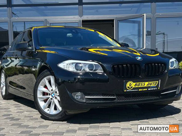 Черный БМВ 5 Серия, объемом двигателя 2 л и пробегом 275 тыс. км за 17390 $, фото 1 на Automoto.ua