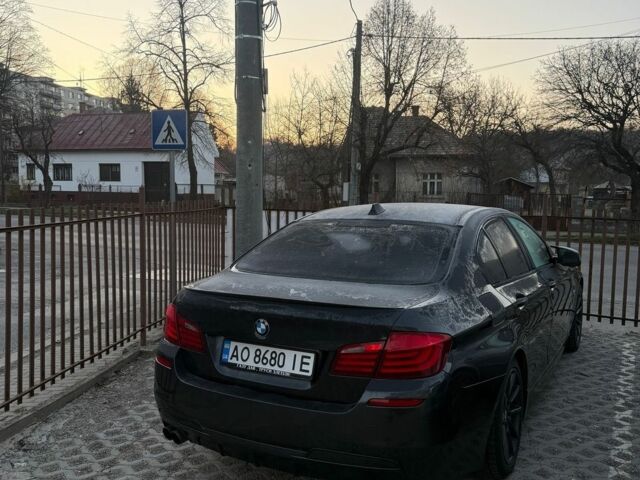 Чорний БМВ 5 Серія, об'ємом двигуна 2 л та пробігом 292 тис. км за 14999 $, фото 1 на Automoto.ua