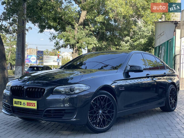 Черный БМВ 5 Серия, объемом двигателя 3 л и пробегом 177 тыс. км за 17999 $, фото 1 на Automoto.ua
