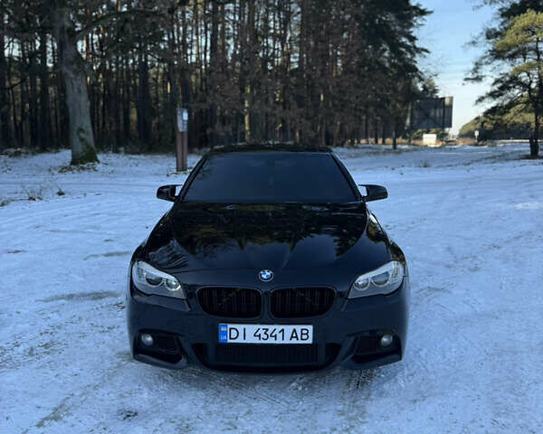 Черный БМВ 5 Серия, объемом двигателя 3 л и пробегом 132 тыс. км за 15500 $, фото 1 на Automoto.ua
