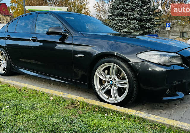 Черный БМВ 5 Серия, объемом двигателя 3 л и пробегом 263 тыс. км за 15900 $, фото 1 на Automoto.ua