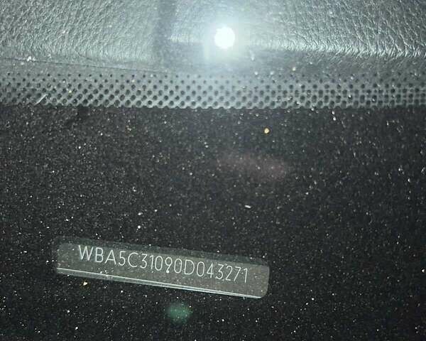 Чорний БМВ 5 Серія, об'ємом двигуна 2 л та пробігом 220 тис. км за 19750 $, фото 1 на Automoto.ua