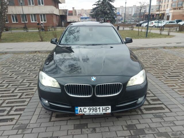 Черный БМВ 5 Серия, объемом двигателя 2 л и пробегом 191 тыс. км за 12000 $, фото 1 на Automoto.ua