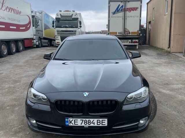 Черный БМВ 5 Серия, объемом двигателя 2 л и пробегом 260 тыс. км за 13100 $, фото 1 на Automoto.ua