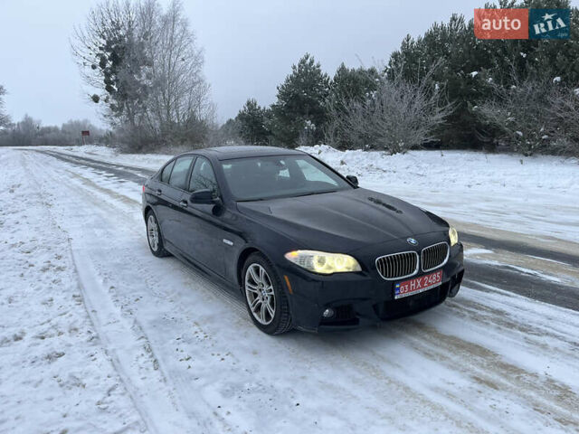 Черный БМВ 5 Серия, объемом двигателя 2 л и пробегом 131 тыс. км за 11650 $, фото 1 на Automoto.ua