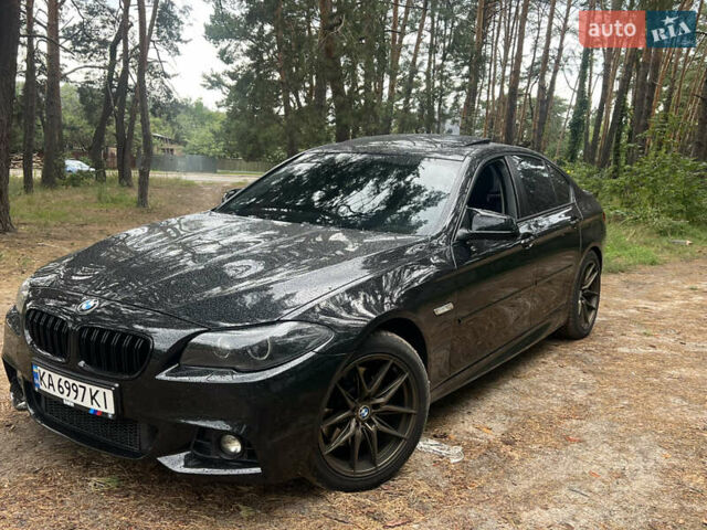 Чорний БМВ 5 Серія, об'ємом двигуна 2.98 л та пробігом 170 тис. км за 17400 $, фото 1 на Automoto.ua