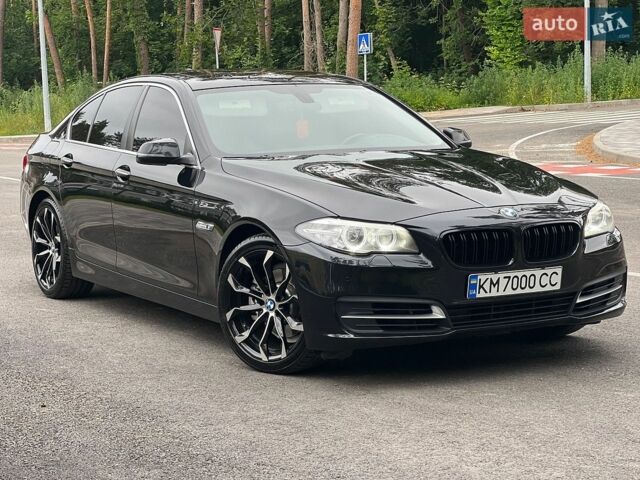 Черный БМВ 5 Серия, объемом двигателя 2 л и пробегом 276 тыс. км за 13999 $, фото 1 на Automoto.ua