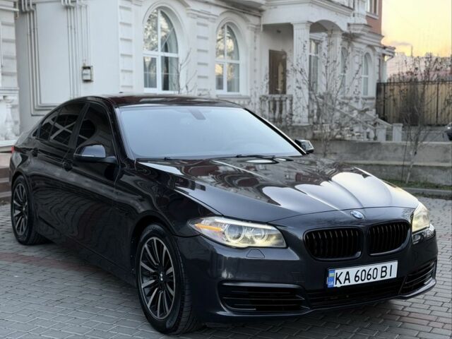 Черный БМВ 5 Серия, объемом двигателя 2 л и пробегом 220 тыс. км за 13800 $, фото 1 на Automoto.ua