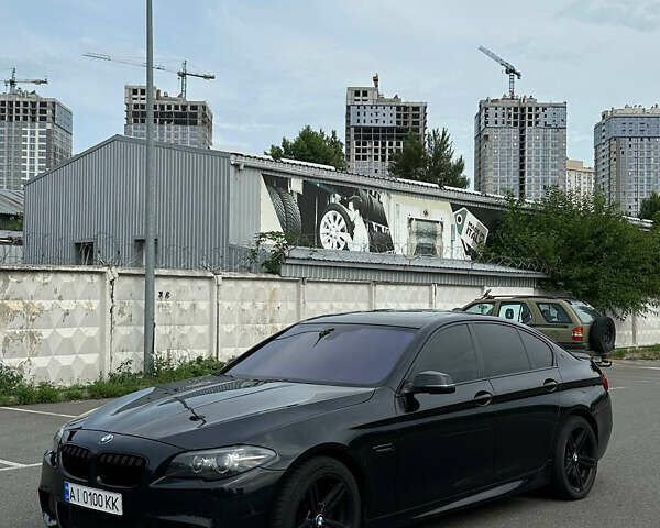 Черный БМВ 5 Серия, объемом двигателя 2 л и пробегом 187 тыс. км за 16000 $, фото 1 на Automoto.ua