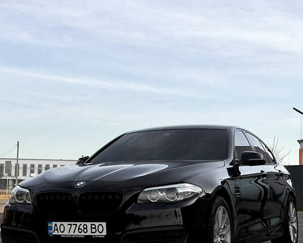 Черный БМВ 5 Серия, объемом двигателя 2 л и пробегом 207 тыс. км за 16999 $, фото 1 на Automoto.ua