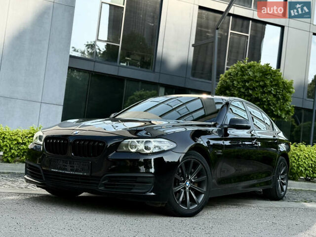 Черный БМВ 5 Серия, объемом двигателя 3 л и пробегом 176 тыс. км за 21500 $, фото 1 на Automoto.ua