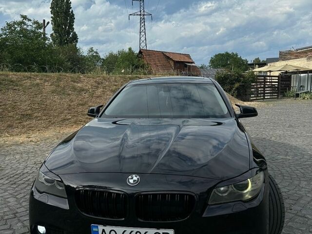 Чорний БМВ 5 Серія, об'ємом двигуна 2 л та пробігом 360 тис. км за 12300 $, фото 1 на Automoto.ua