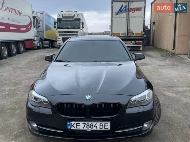 Черный БМВ 5 Серия, объемом двигателя 2 л и пробегом 261 тыс. км за 13300 $, фото 1 на Automoto.ua