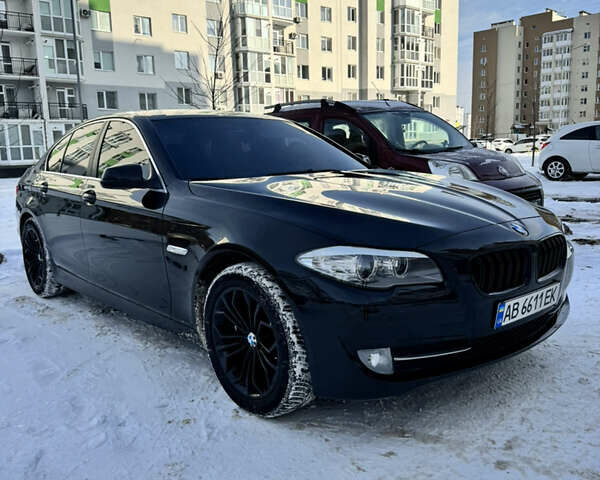 Черный БМВ 5 Серия, объемом двигателя 2 л и пробегом 291 тыс. км за 14999 $, фото 1 на Automoto.ua