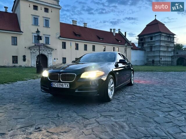 Черный БМВ 5 Серия, объемом двигателя 2 л и пробегом 146 тыс. км за 14600 $, фото 1 на Automoto.ua
