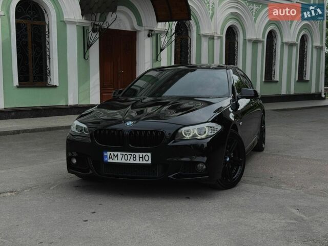 Чорний БМВ 5 Серія, об'ємом двигуна 2.98 л та пробігом 192 тис. км за 17800 $, фото 1 на Automoto.ua