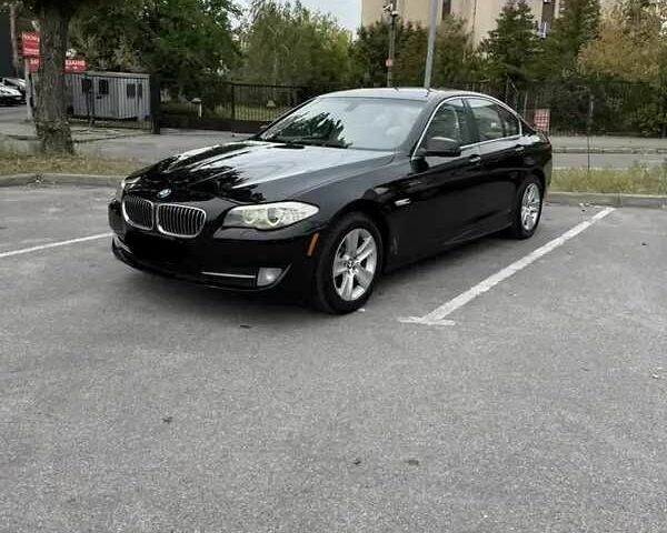 Черный БМВ 5 Серия, объемом двигателя 2 л и пробегом 198 тыс. км за 13500 $, фото 1 на Automoto.ua