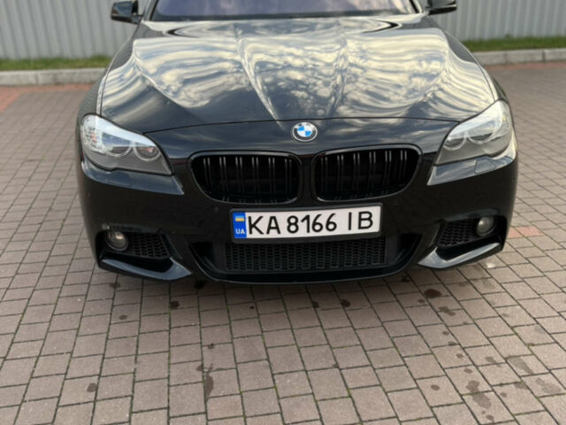 Чорний БМВ 5 Серія, об'ємом двигуна 2 л та пробігом 278 тис. км за 17000 $, фото 1 на Automoto.ua